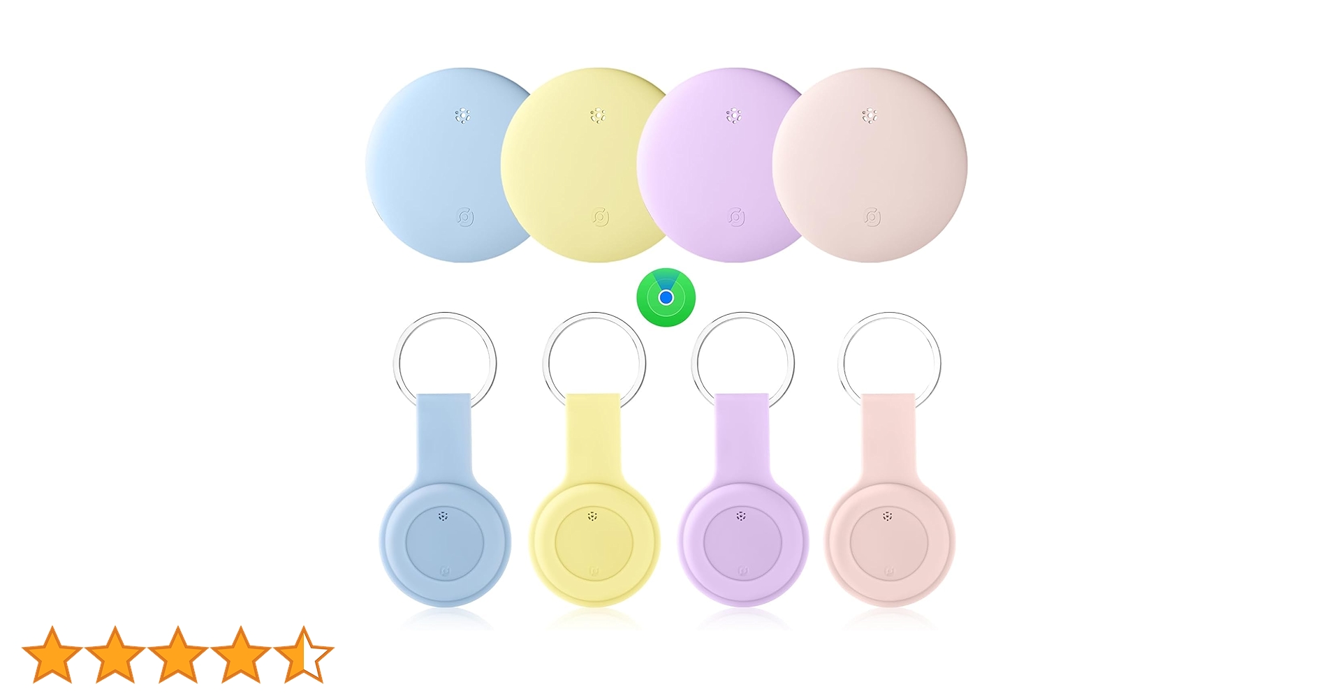 Amazon.co.jp: airtag エアタグ（4個セット） スマートタグ 紛失